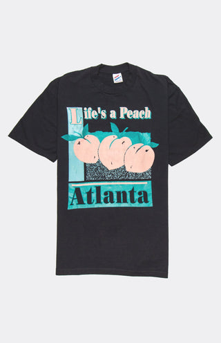 GOAT Vintage Atlanta Peach Tee    T-shirt  - Vintage, Y2K and Upcycled Apparel