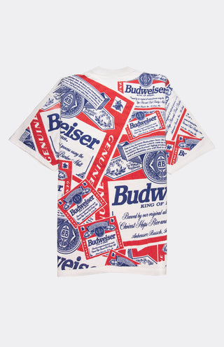 GOAT Vintage Budweiser Tee    T-shirt  - Vintage, Y2K and Upcycled Apparel