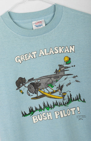 GOAT Vintage Bush Pilot Tee    T-shirt  - Vintage, Y2K and Upcycled Apparel