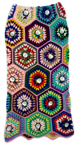 GOAT Vintage Vintage Reworked Crochet Skirt    Skirts  - Vintage, Y2K and Upcycled Apparel