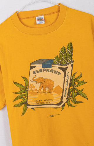 GOAT Vintage Elephant Camel Cigarette Tee    T-shirt  - Vintage, Y2K and Upcycled Apparel