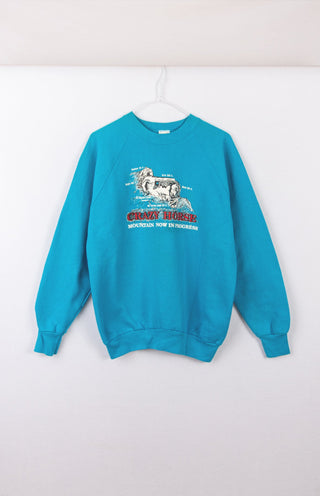 GOAT Vintage Crazy Horse Sweatshirt    Sweatshirt  - Vintage, Y2K and Upcycled Apparel