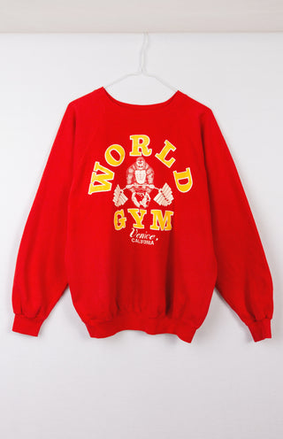 GOAT Vintage World Gym Sweatshirt    Sweatshirts  - Vintage, Y2K and Upcycled Apparel