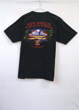 GOAT Vintage San Diego Harley Tee    T-Shirt  - Vintage, Y2K and Upcycled Apparel