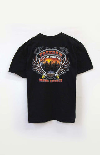 GOAT Vintage Denver Harley Tee    T-Shirt  - Vintage, Y2K and Upcycled Apparel