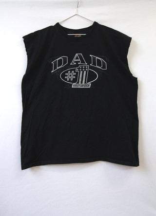 GOAT Vintage #1 Dad Harley Tank    T-Shirt  - Vintage, Y2K and Upcycled Apparel