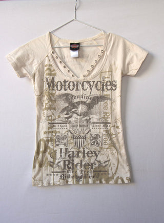 GOAT Vintage Machinam City Harley Tee    T-Shirt  - Vintage, Y2K and Upcycled Apparel