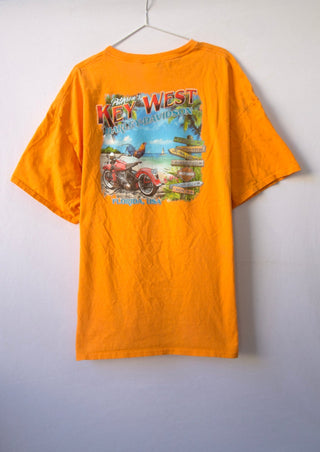 GOAT Vintage Key West Harley Tee    T-Shirt  - Vintage, Y2K and Upcycled Apparel