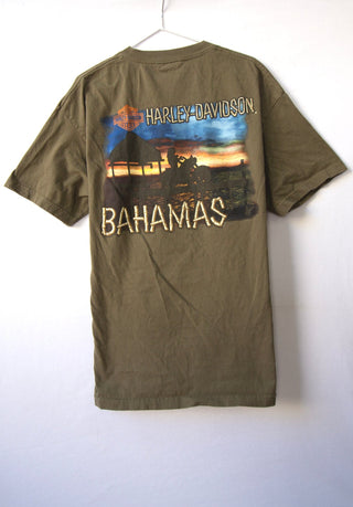 GOAT Vintage Bahamas Harley Tee    T-Shirt  - Vintage, Y2K and Upcycled Apparel