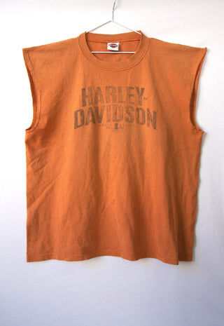 GOAT Vintage Harley Fort Thunder Tank    T-Shirt  - Vintage, Y2K and Upcycled Apparel