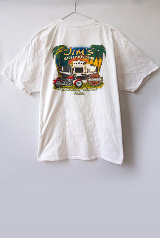 GOAT Vintage Jim's Harley Tee    T-Shirt  - Vintage, Y2K and Upcycled Apparel