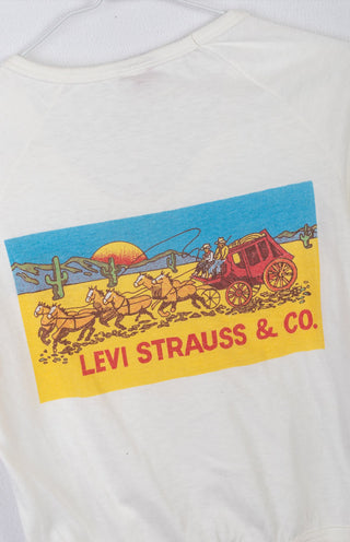 GOAT Vintage Levi Strauss Tee    T-shirt  - Vintage, Y2K and Upcycled Apparel