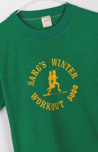 GOAT Vintage Sarg's Winter Workout Tee    T-shirt  - Vintage, Y2K and Upcycled Apparel